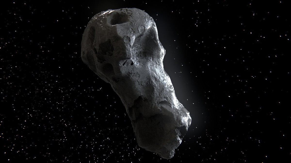 Detailed Asteroids Set: 3 high-poly Assets