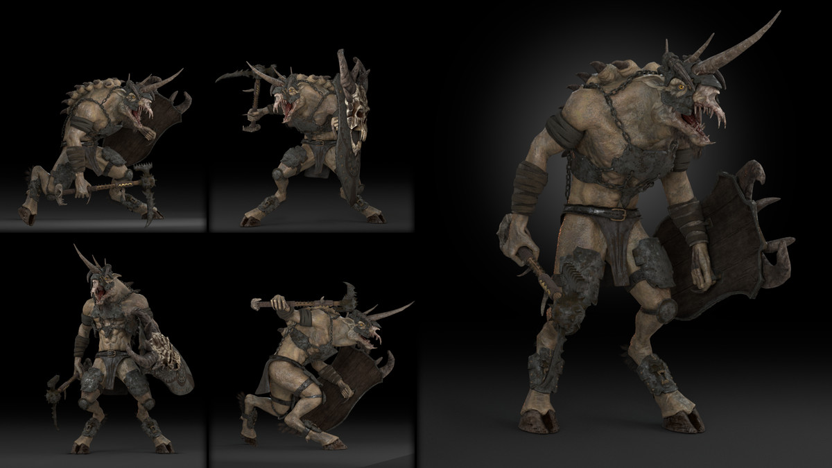 Ashen Brutal Warrior