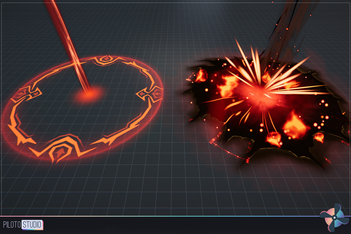 Dark Magic Stylized VFX Starter Kit