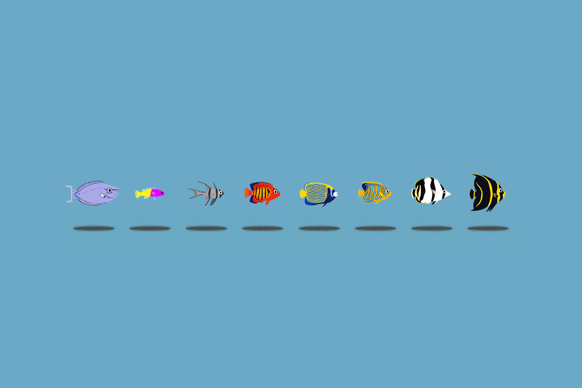 2D Ocean Fish Pack