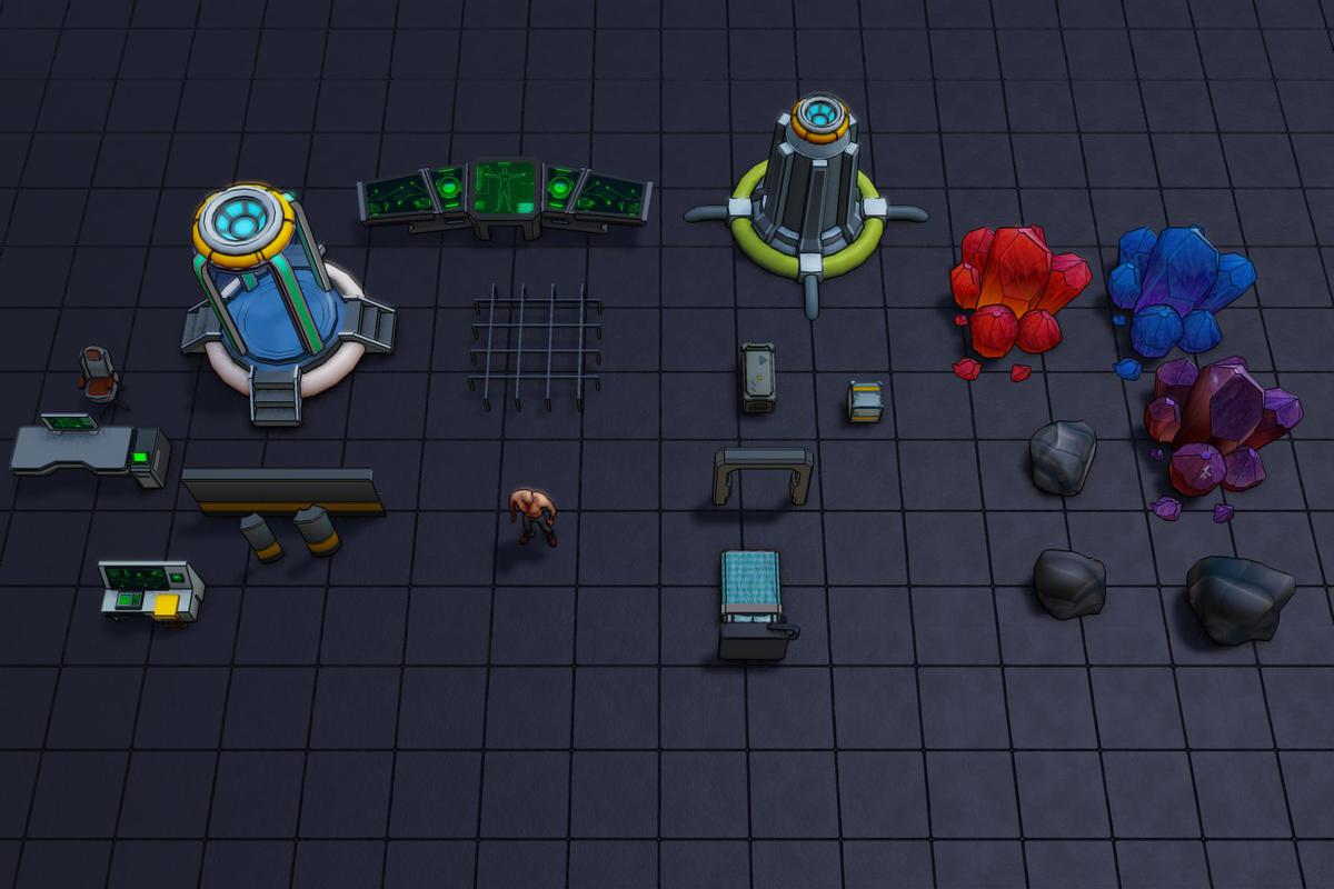 Sci-Fi Underground Lab – Modular Environment Pack (URP + Built-in)