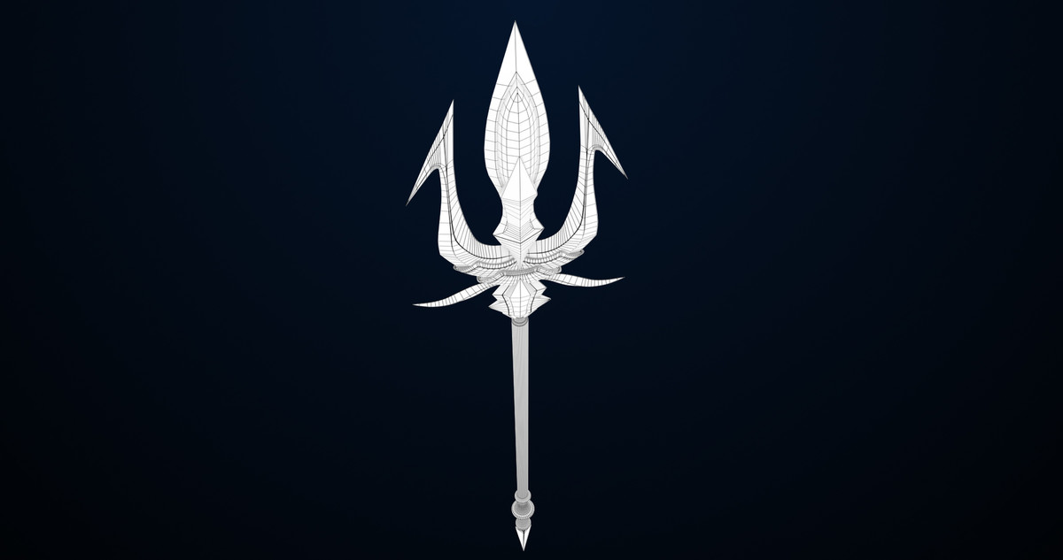 Fantasy Trident 4 URP HDRP Textures