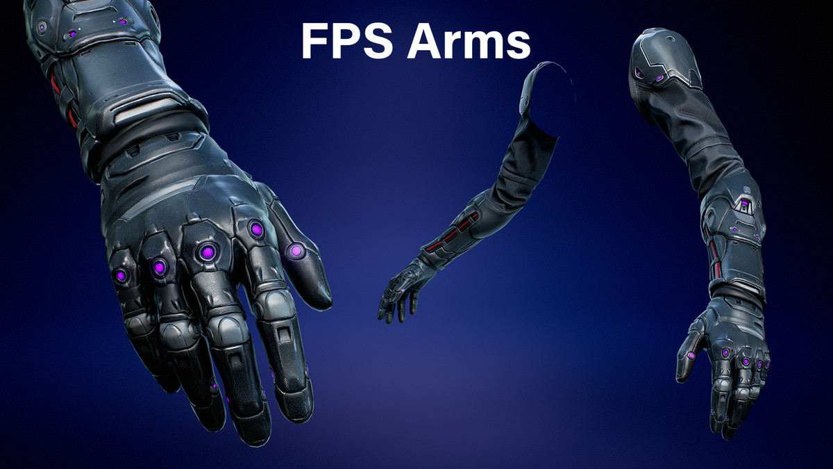 Cyberpunk Sniper - Female