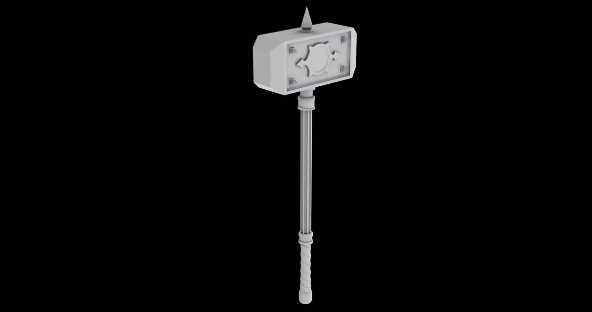 5 Battle Hammers Collection URP HDRP Textures