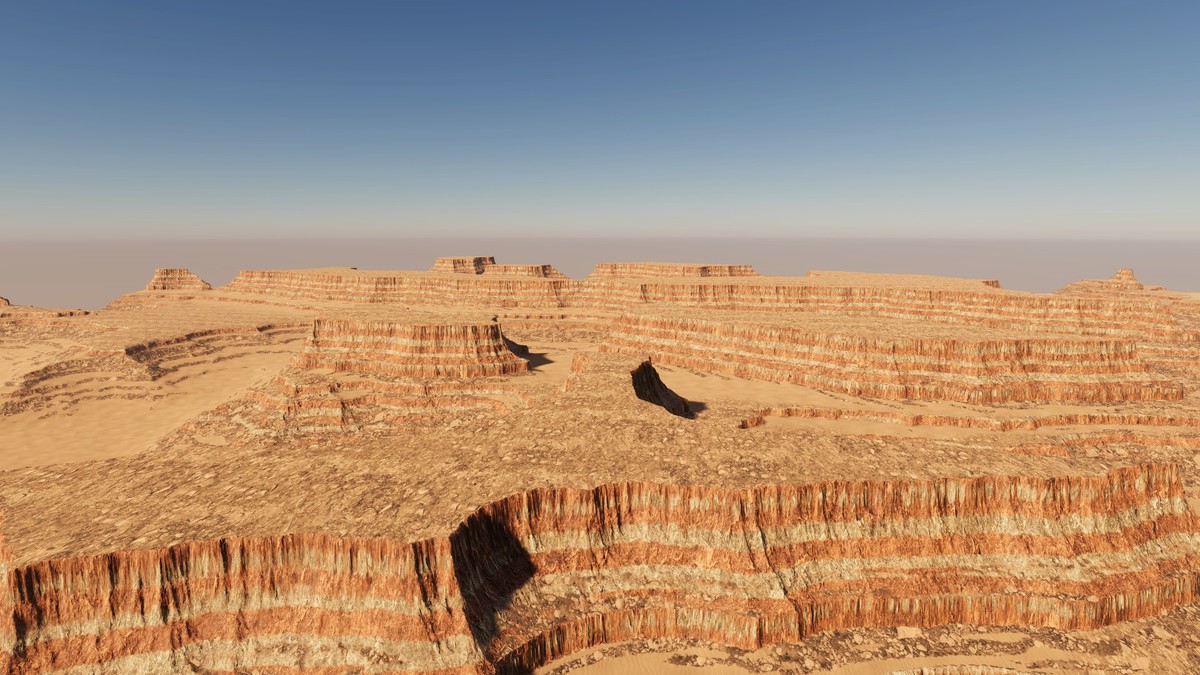 Procedural Canyon Terrains 8K