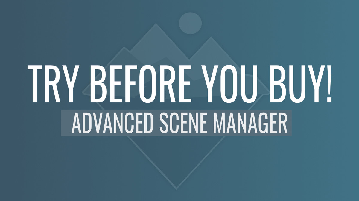 Advanced Scene Manager 3