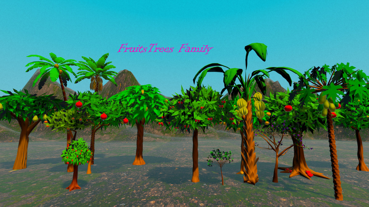 FogWood - Stylized Trees Procedural Vegetation Pack