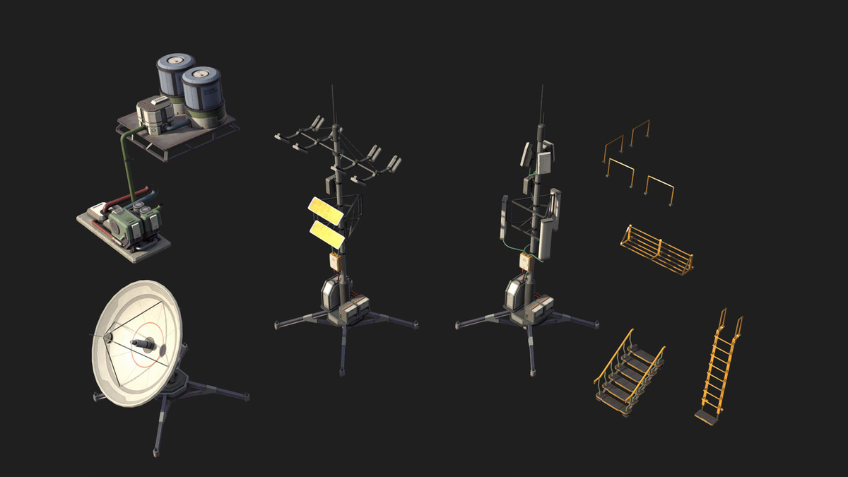 sci fi base module pack