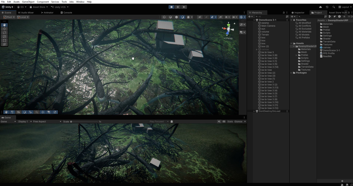 Swamp shader 2 (URP)