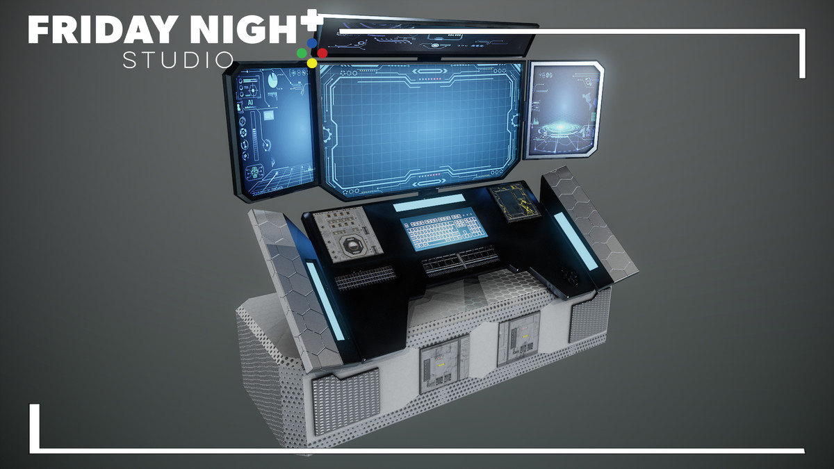 Ultimate Futuristic Props Bundle – Sci-Fi Pack Vol. 4