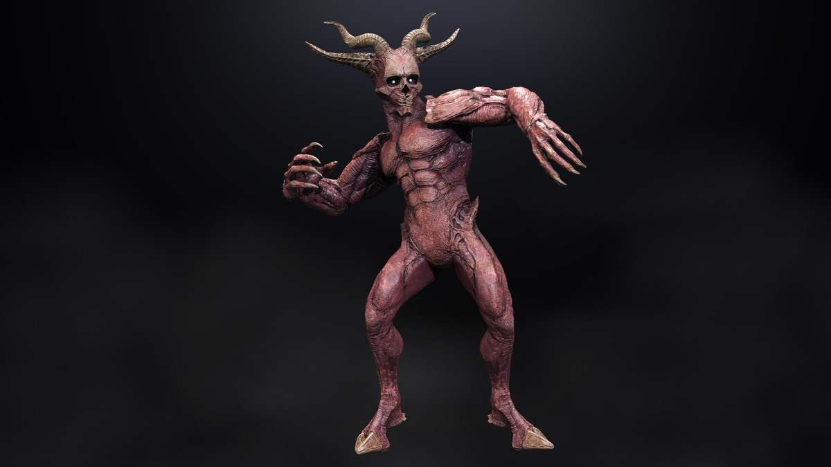 Intelligent Alien Race Demon Boss