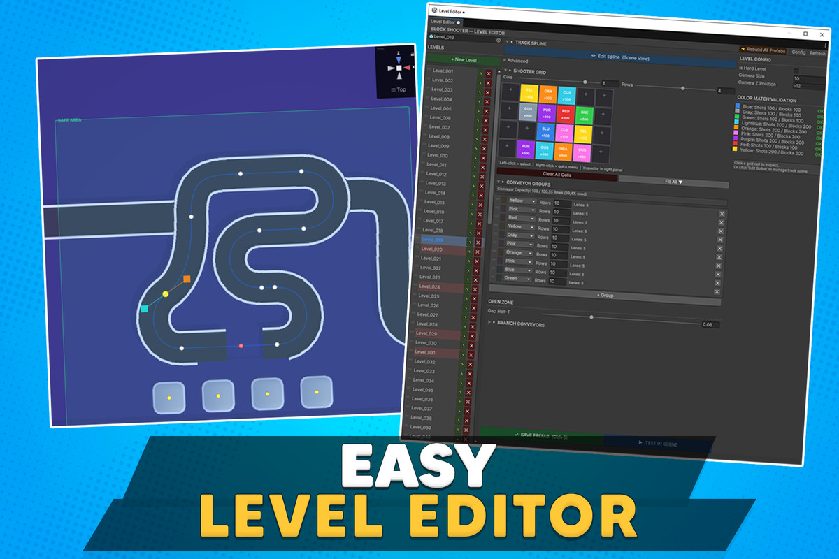 Block Shooter | Puzzle Game Template