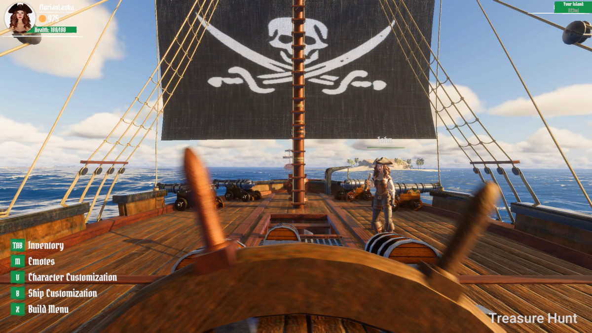 Pirate Multiplayer Game Template (MMO)