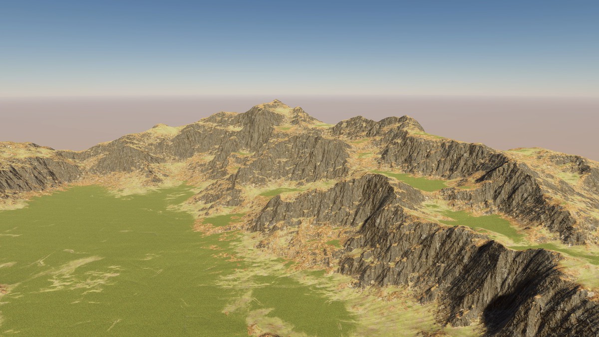 Procedural Mountain Terrains 8K