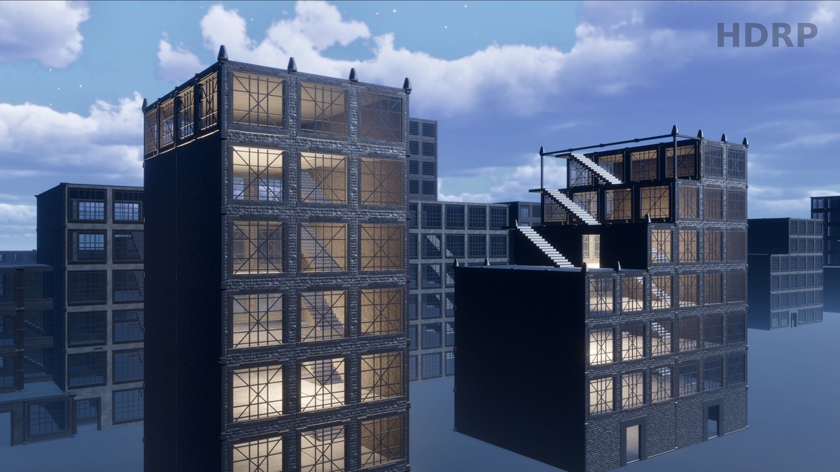 OWA Urban Buildings Bundle PRO: City Buildings with Interiors & Exteriors
