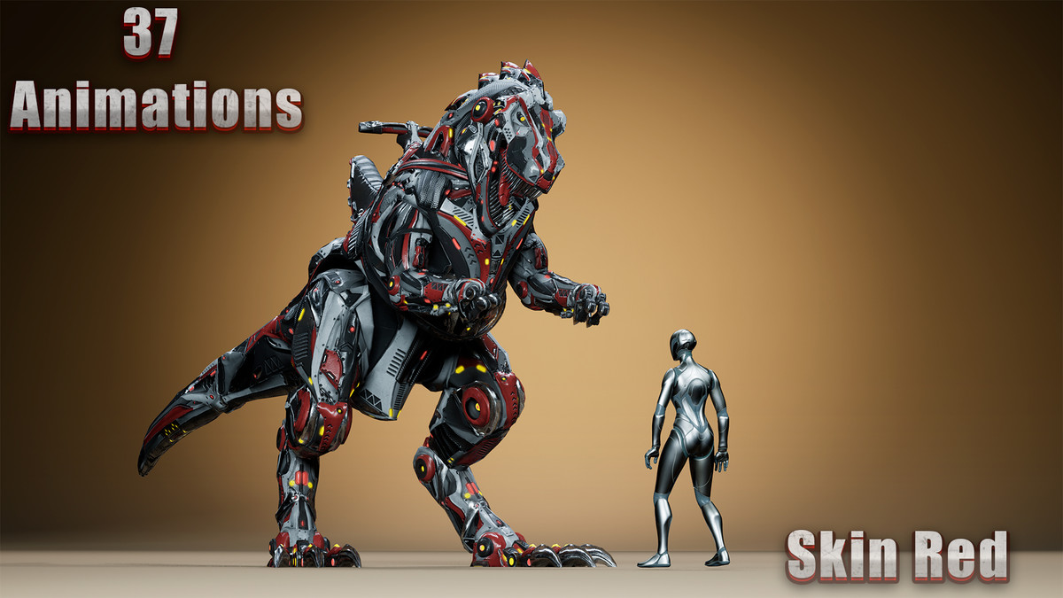 Sci-Fi Dinosaurs Pack 2