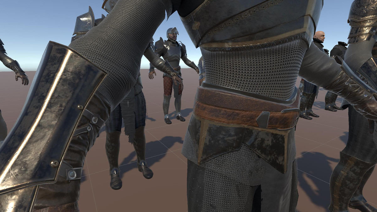 Medium Armored Warrior Knight V1