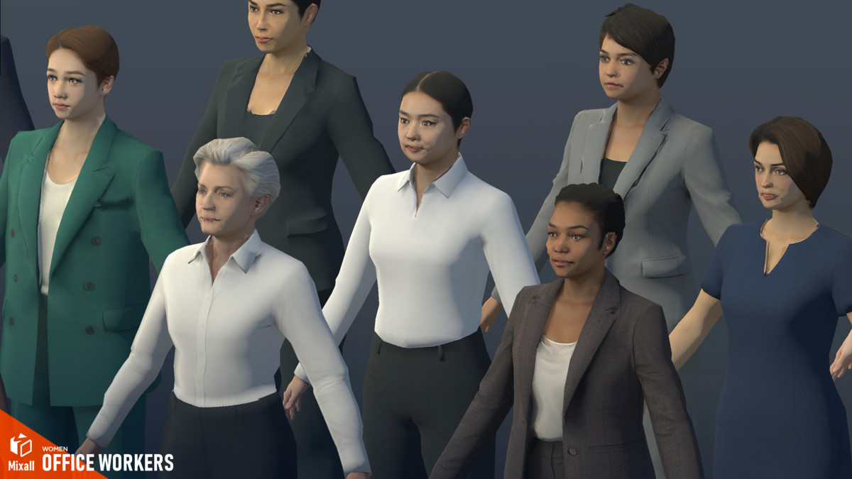 Office workers - city characters pack