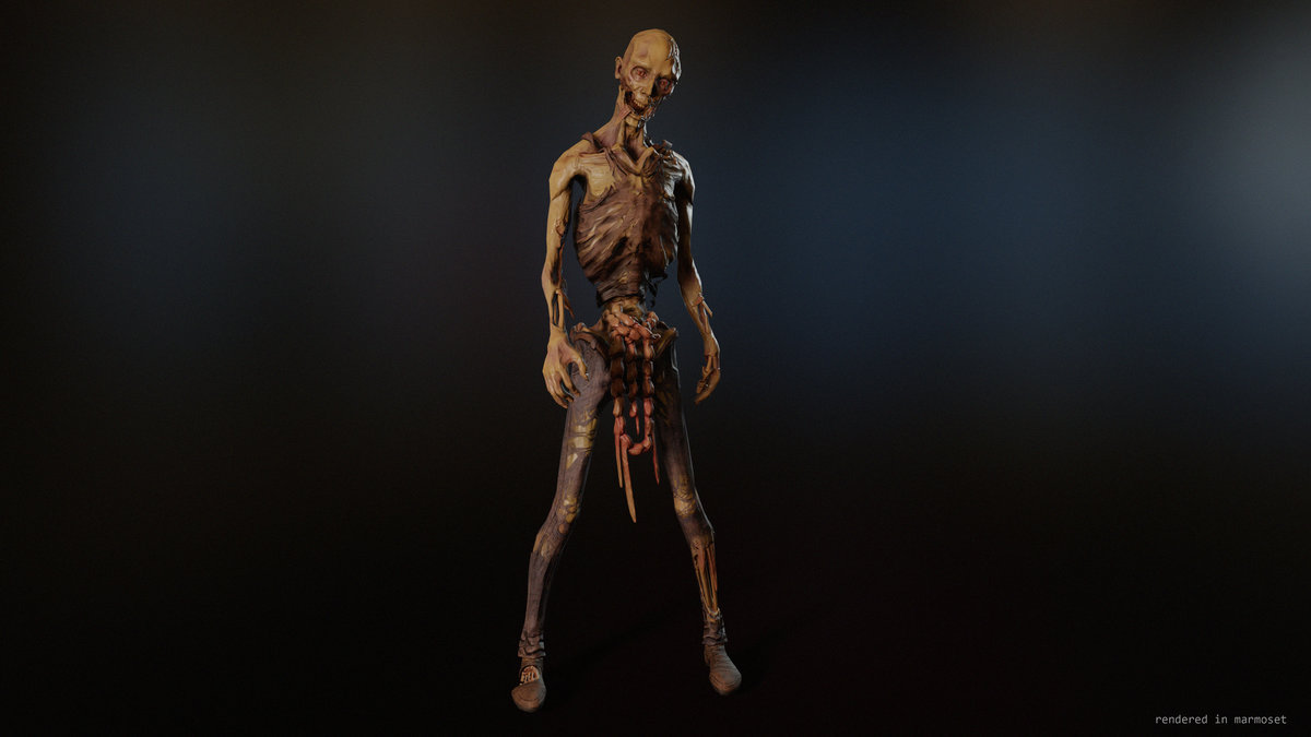 Zombie creepy