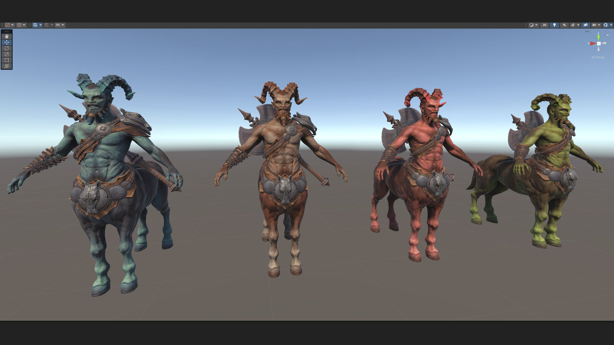 Barbarian centaur