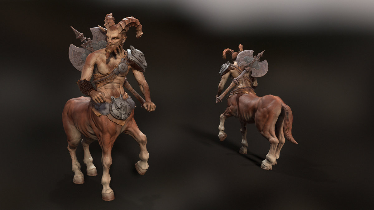 Barbarian centaur