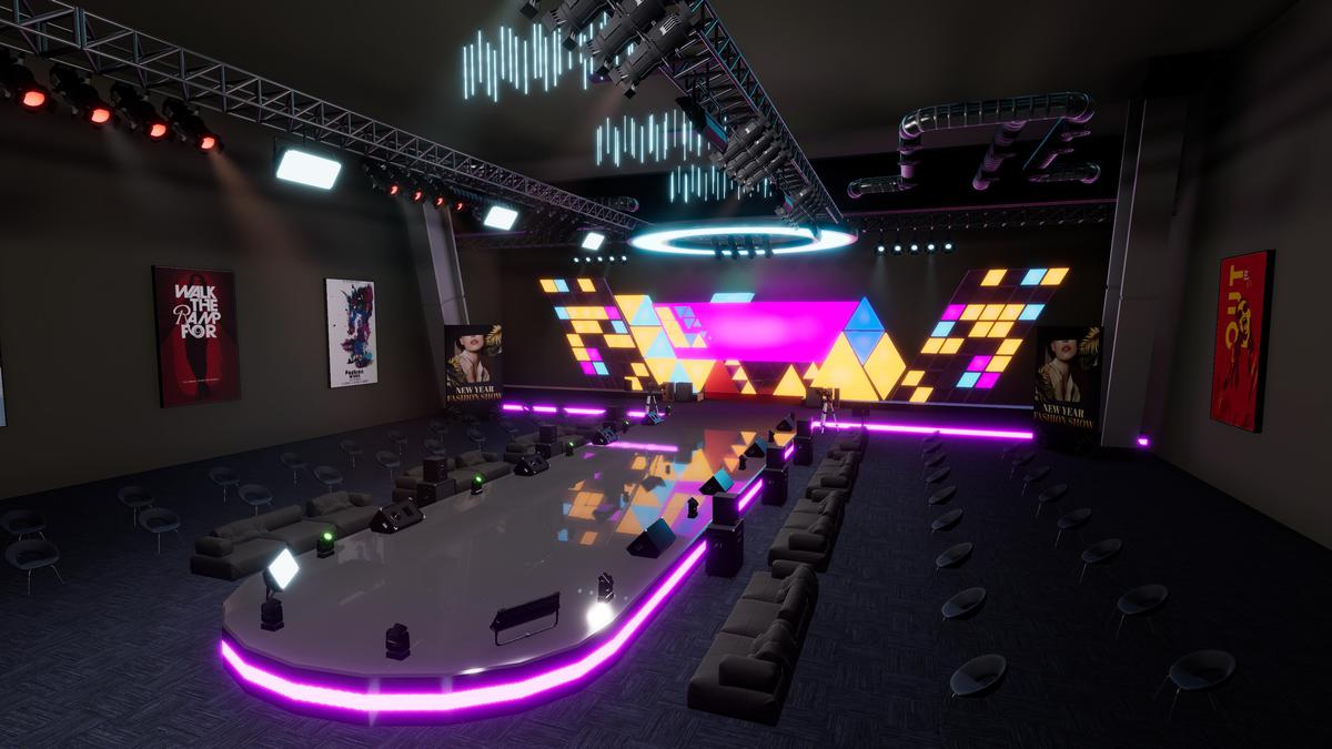 Fashion Show Runway Environment