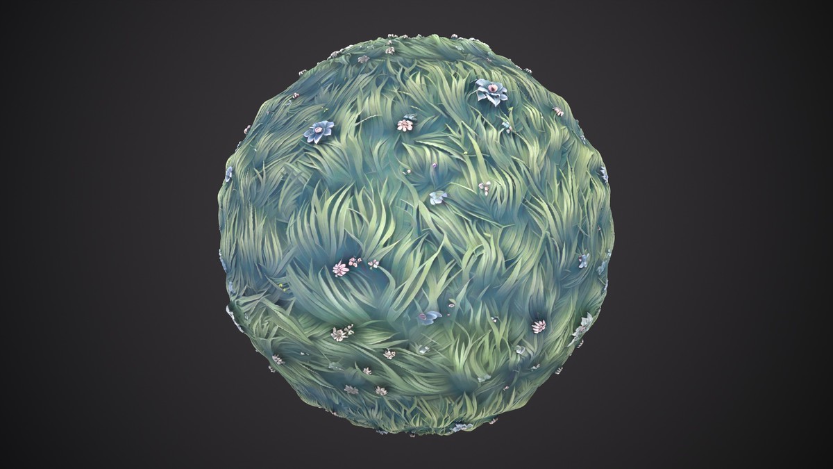 Stylized Textures - Vol 42 - Grass