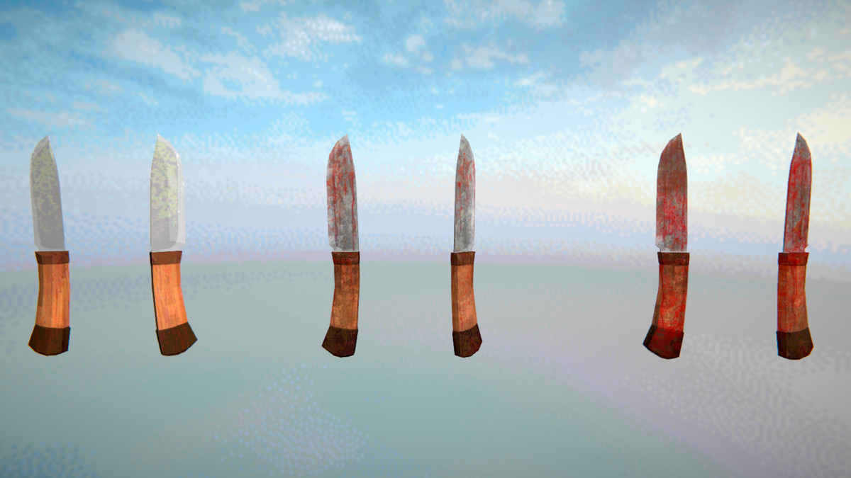 PSX Retro Horror Mega Melee Weapons Bundle Asset Package