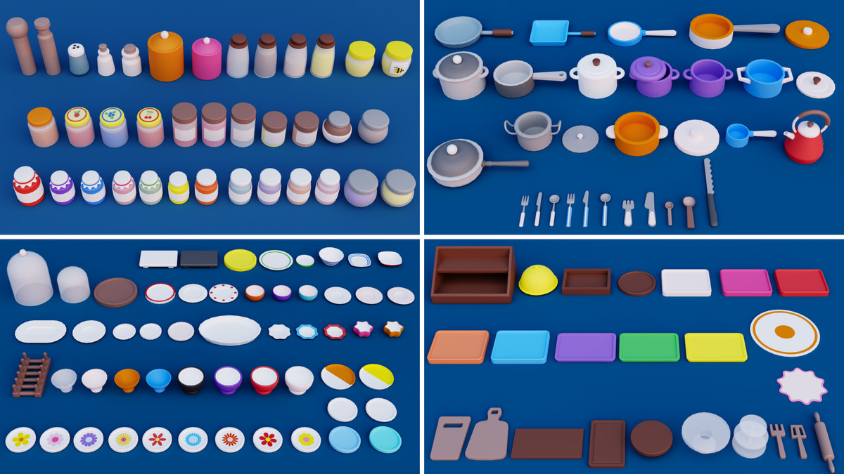 Cartoon Food Mega Pack