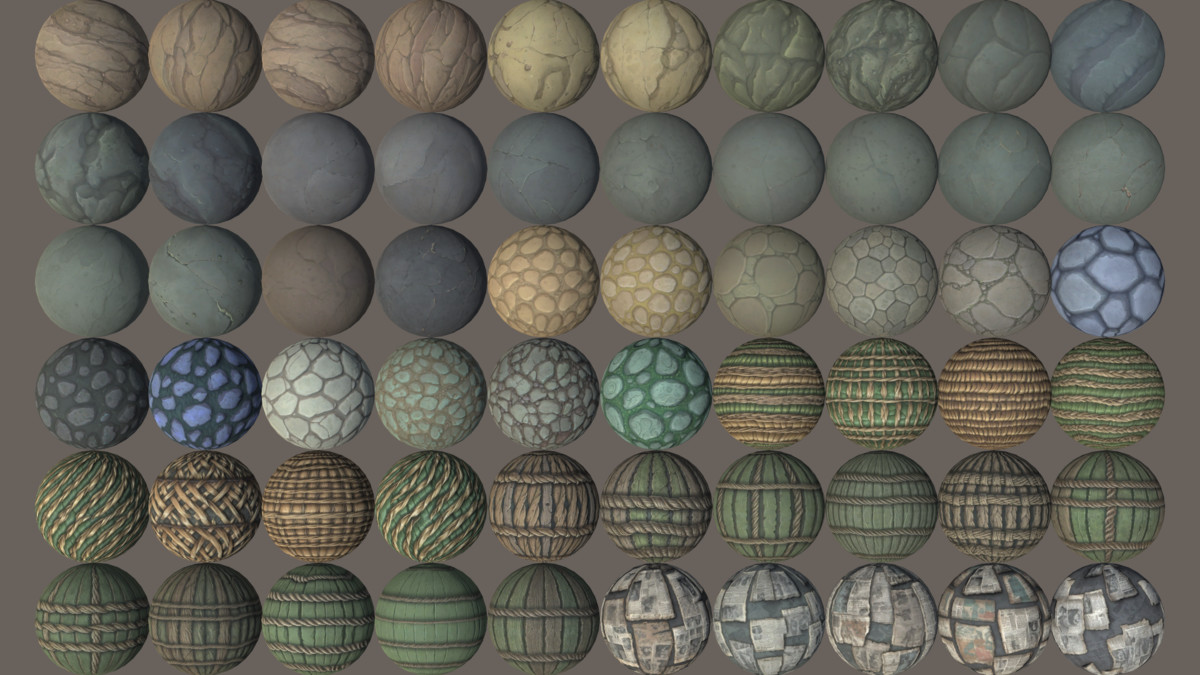 Stylized Textures - Pack Vol 25