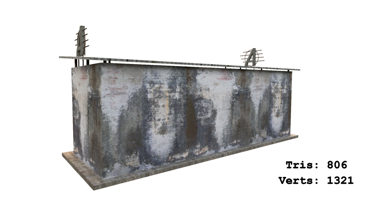 Abandoned Apocalyptic Buildings Mega Pack