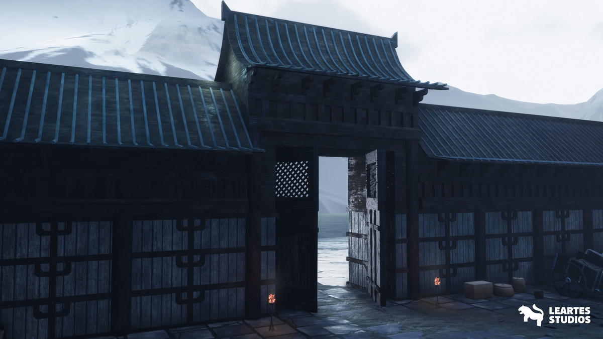 Japanese Temple Environment