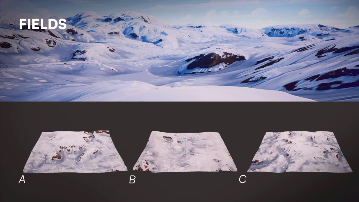 Arctic Landscape Stylized