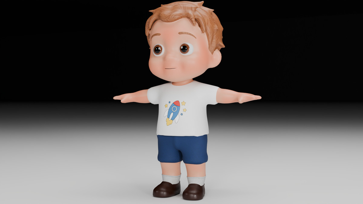 Stylized Chibi Kids Pack - Volume 1