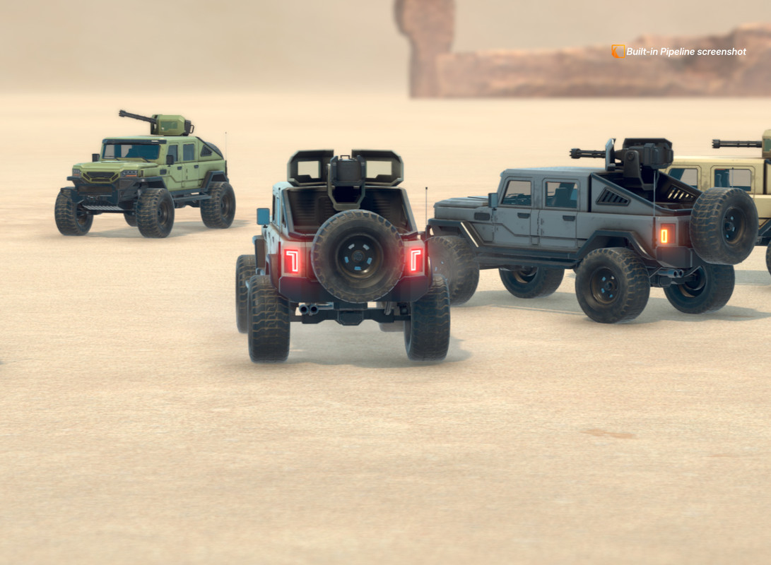 Combat Military Vehicle - Drivable 4x4 Pickup Truck