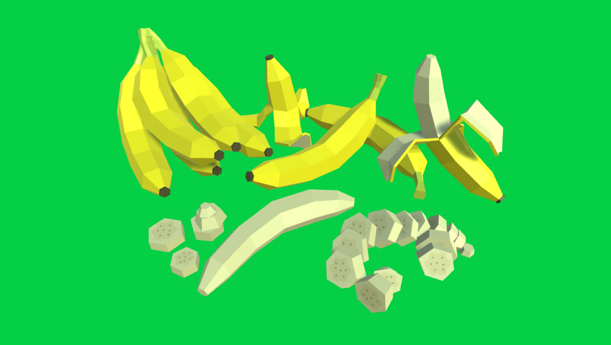 Low Poly Fruits | Model Pack