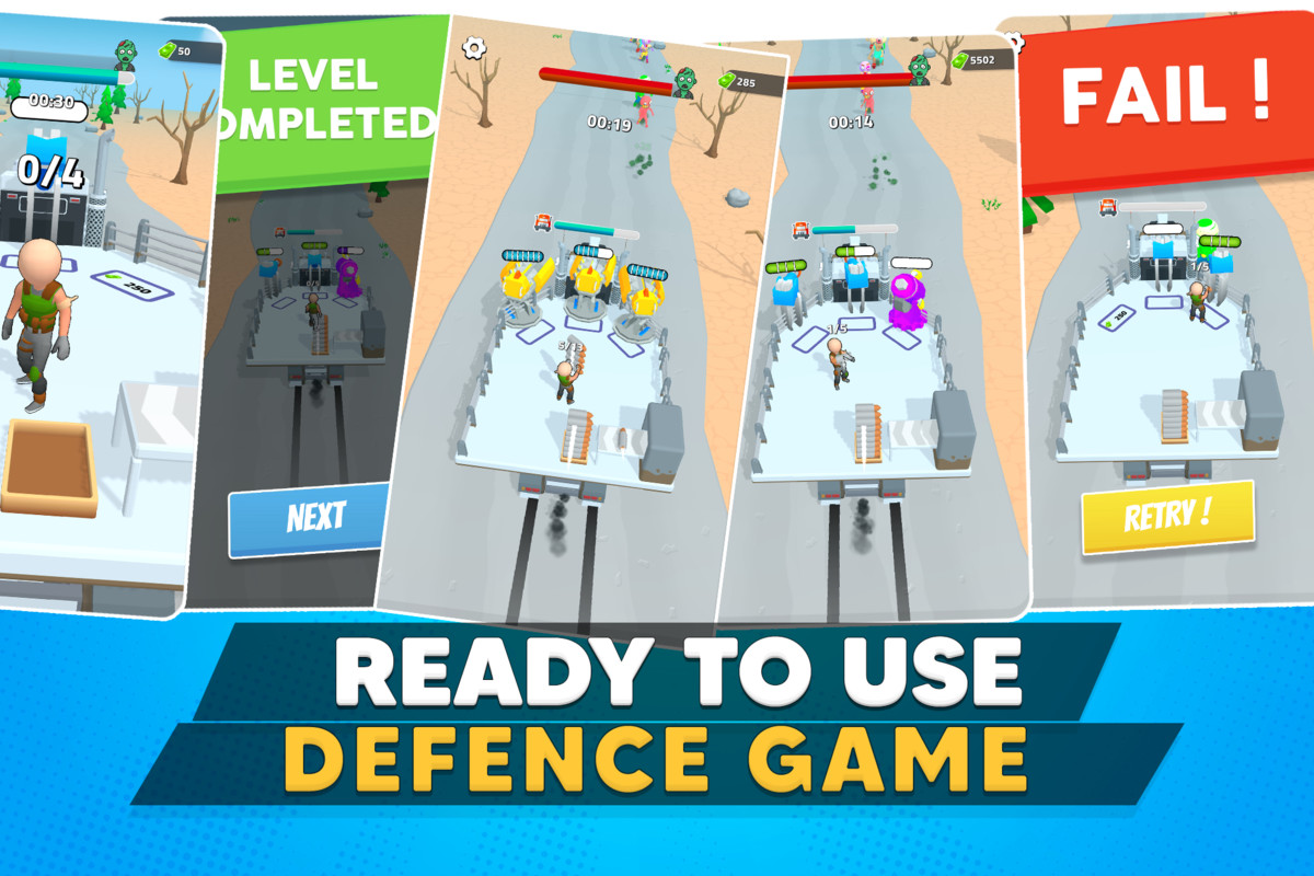Defence Truck | Game Template