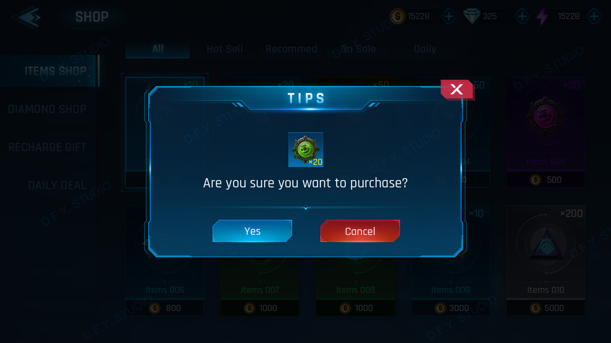 Super Sci-Fi Complete UI Pack(+PSD)