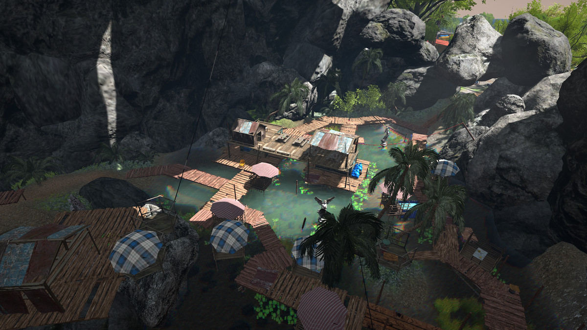 South Pacific Island - Map