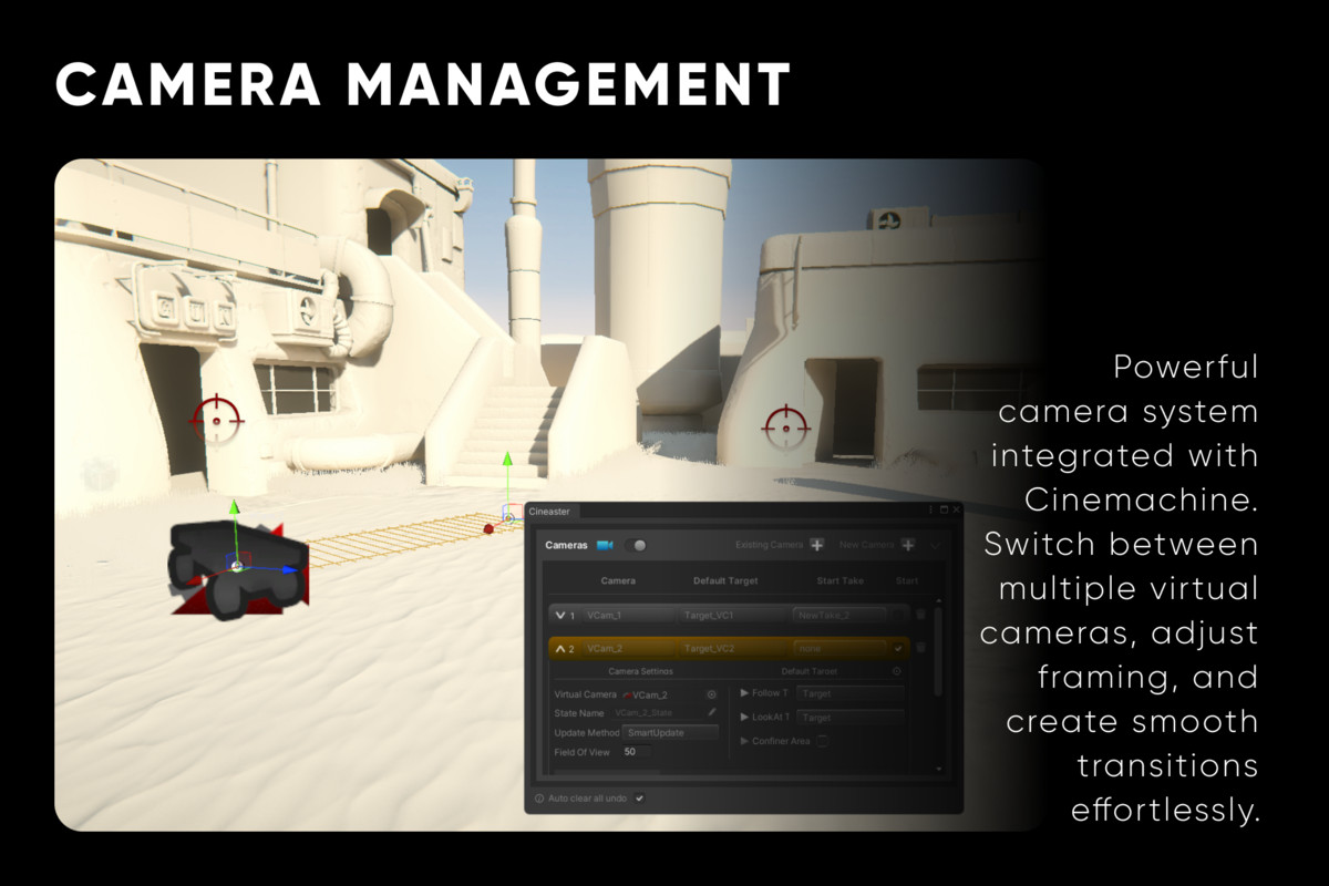Cineaster - The lightest cutscene editor