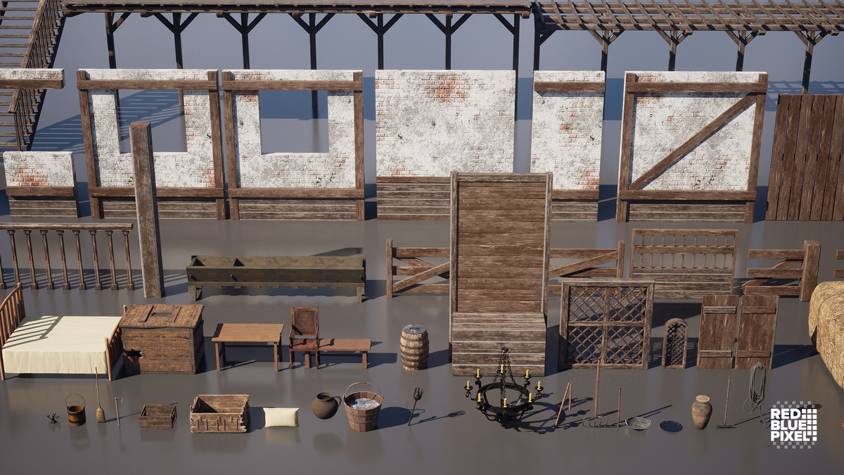 Medieval Horse Stable