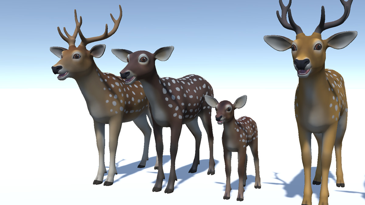 Cartoon - Deer