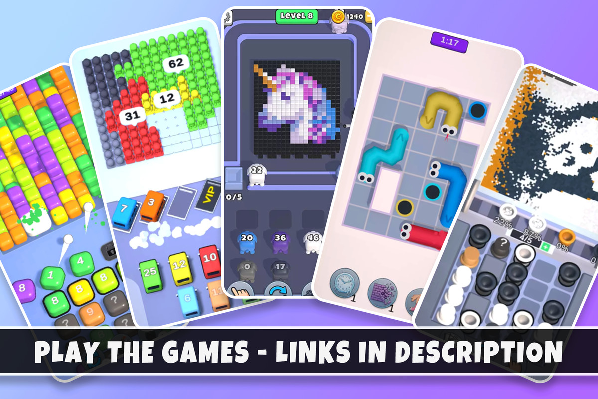 5 HyperCasual Games | Bundle 1