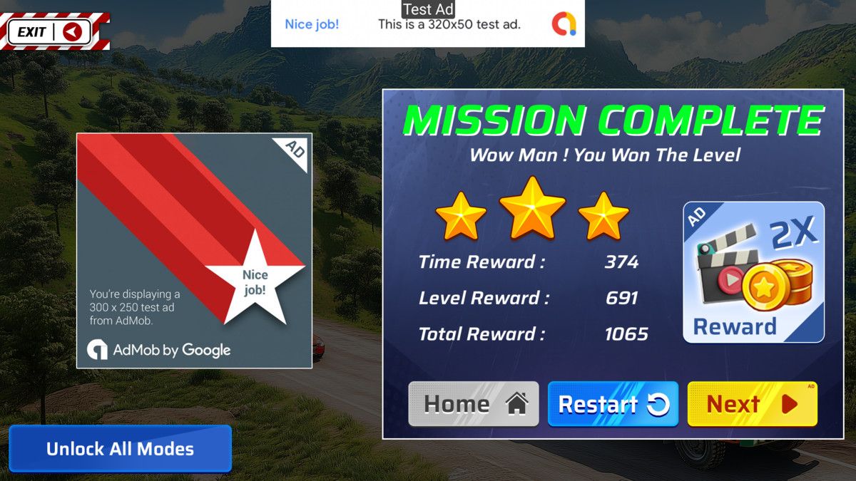 Truck Simulator UI Kit