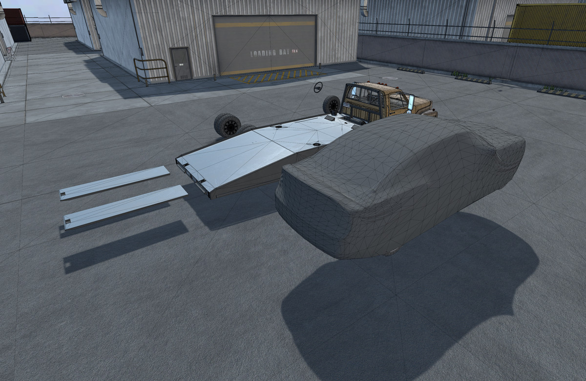 80s Ramp truck