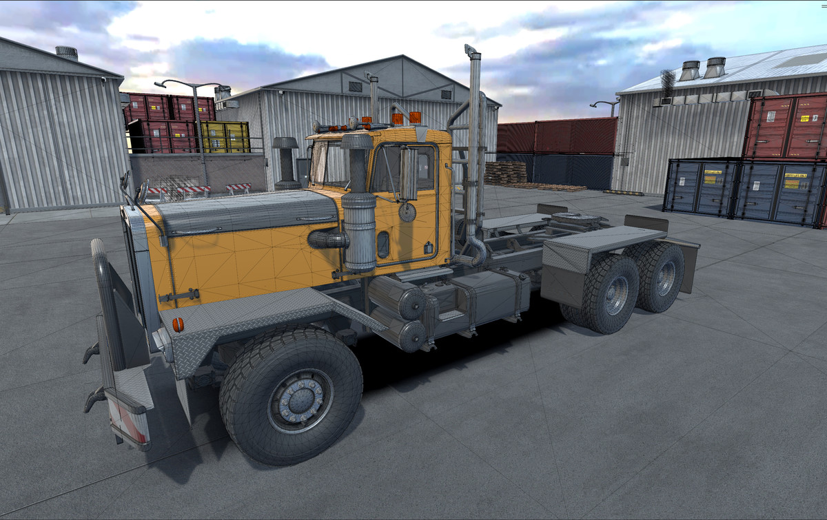 80s offroad heavy truck