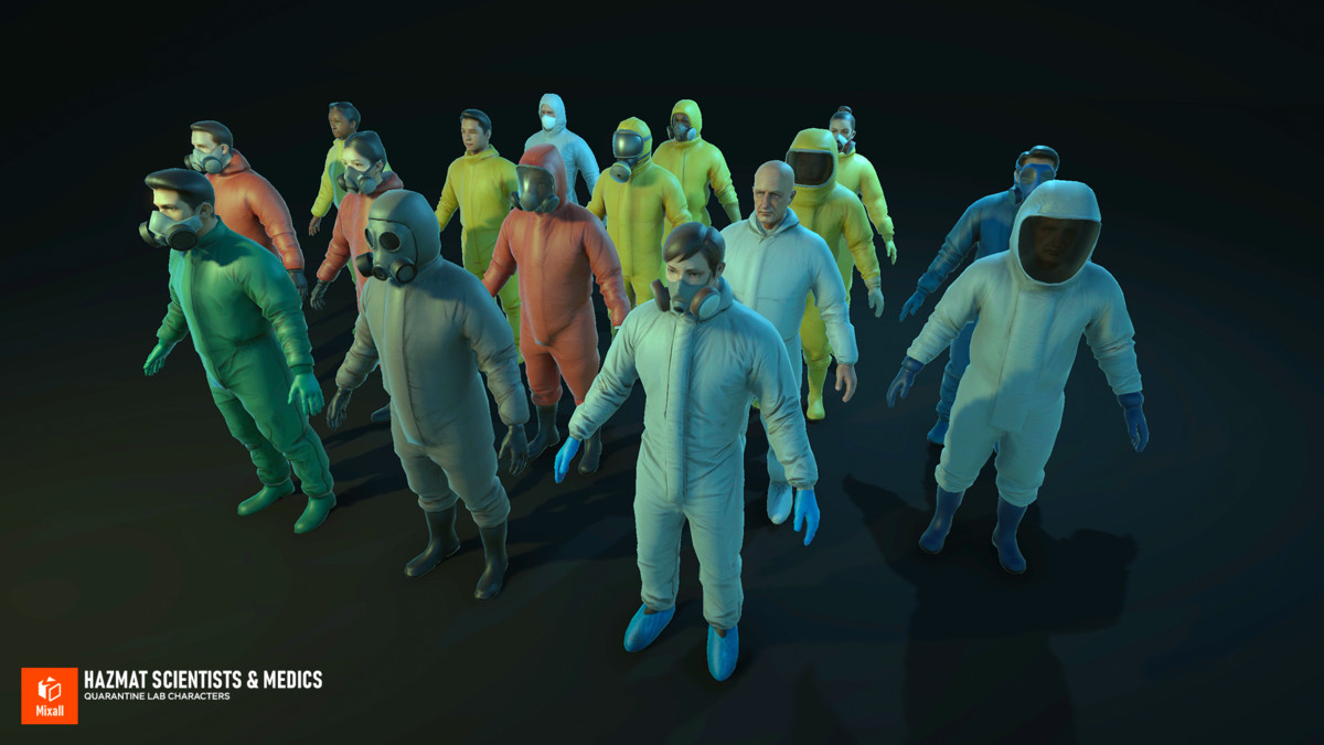 47 Medical & Lab Characters – Doctors, Patients, Scientists