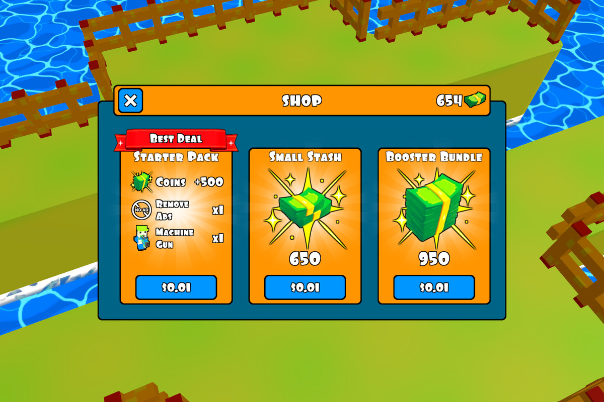 Monster Island Wars - Complete Mobile Game Template