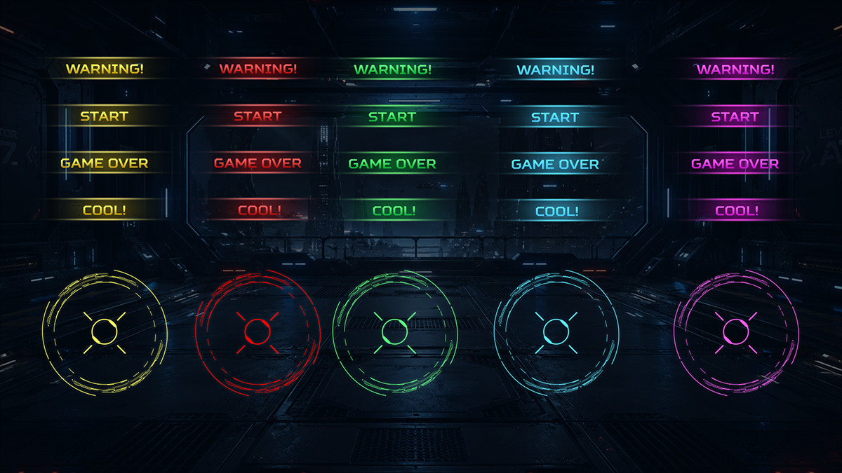 SCI-FI UI+PSD