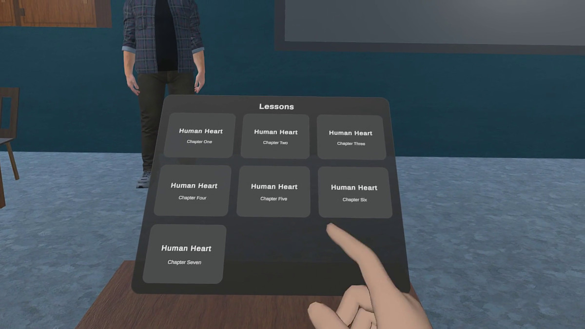 VR Classroom Simulation Template